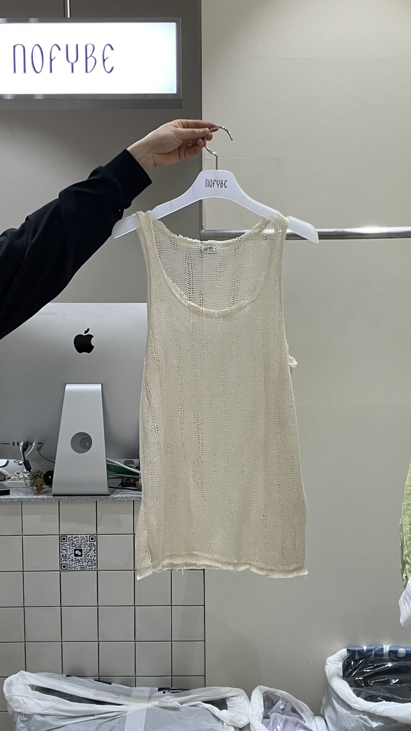 NOFYBE韓國直郵女裝新款時尚26春夏熱賣人氣休閑吊帶背心NOFYBE吊帶/背心圖色2