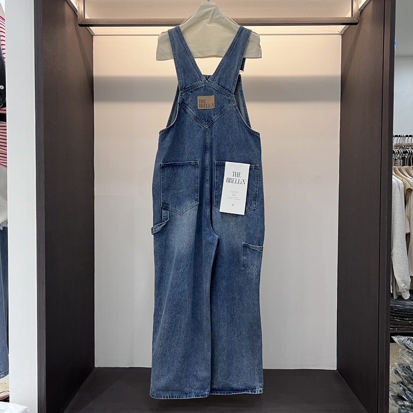 BRELLIN韓國代購女裝新款職業時尚推薦熱賣26春夏人氣背帶褲BRELLIN背帶褲