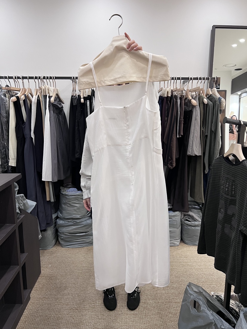 BRELLIN韓國代購女裝新款時尚職業休閑熱賣26春夏連衣裙條紋BRELLIN連衣裙