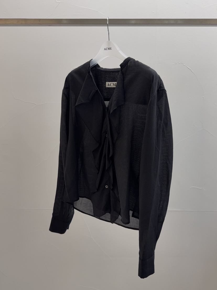 ACME韓國直郵實拍女裝新款人氣熱賣職業休閑時尚襯衫蕾絲衫ACME襯衫/蕾絲衫圖色2