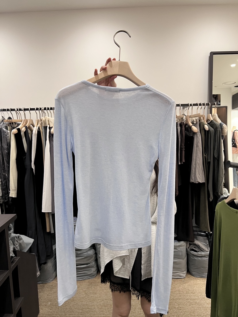 BRELLIN韓國東大門代購女裝新品人氣休閑熱賣推薦長袖T恤BRELLIN長袖T恤
