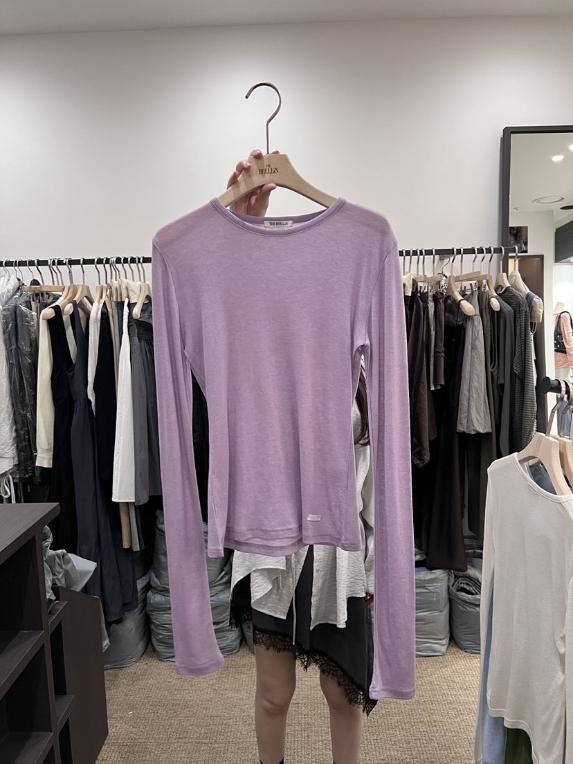 BRELLIN韓國東大門代購女裝新品人氣休閑熱賣推薦長袖T恤BRELLIN長袖T恤圖色5