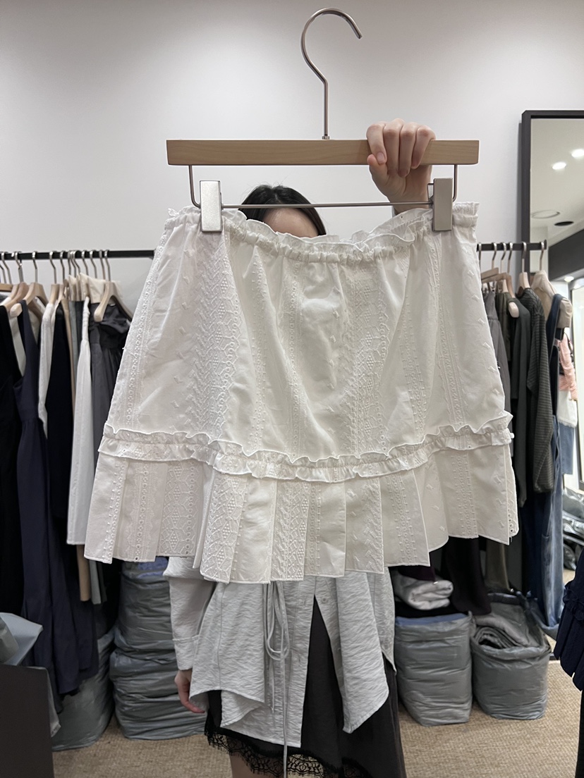 BRELLIN韓國直郵實拍女士新品26春夏休閑時尚人氣熱賣短裙BRELLIN短裙