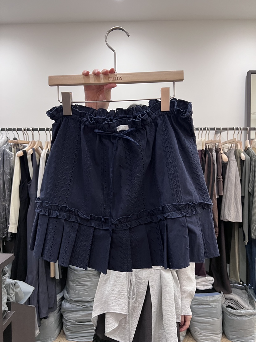 BRELLIN韓國直郵實拍女士新品26春夏休閑時尚人氣熱賣短裙BRELLIN短裙圖色3