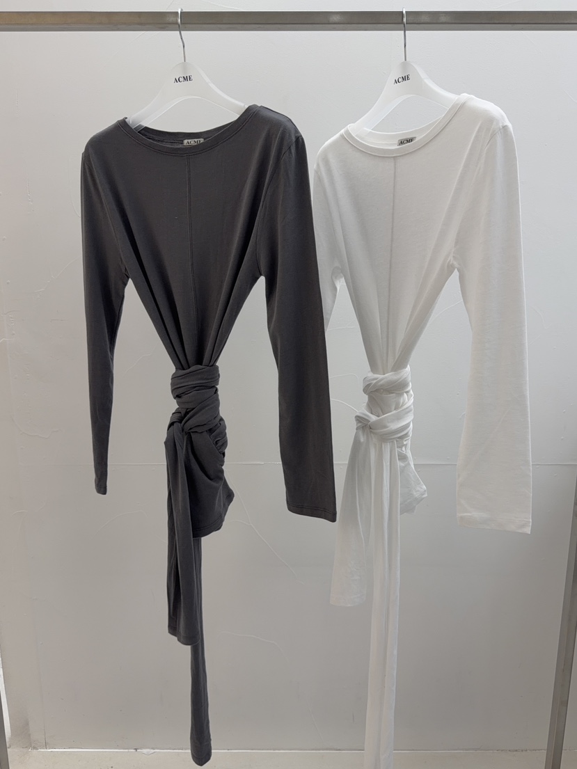 ACME韓國代購女裝新款時尚人氣職業推薦休閑26春夏長袖T恤ACME長袖T恤