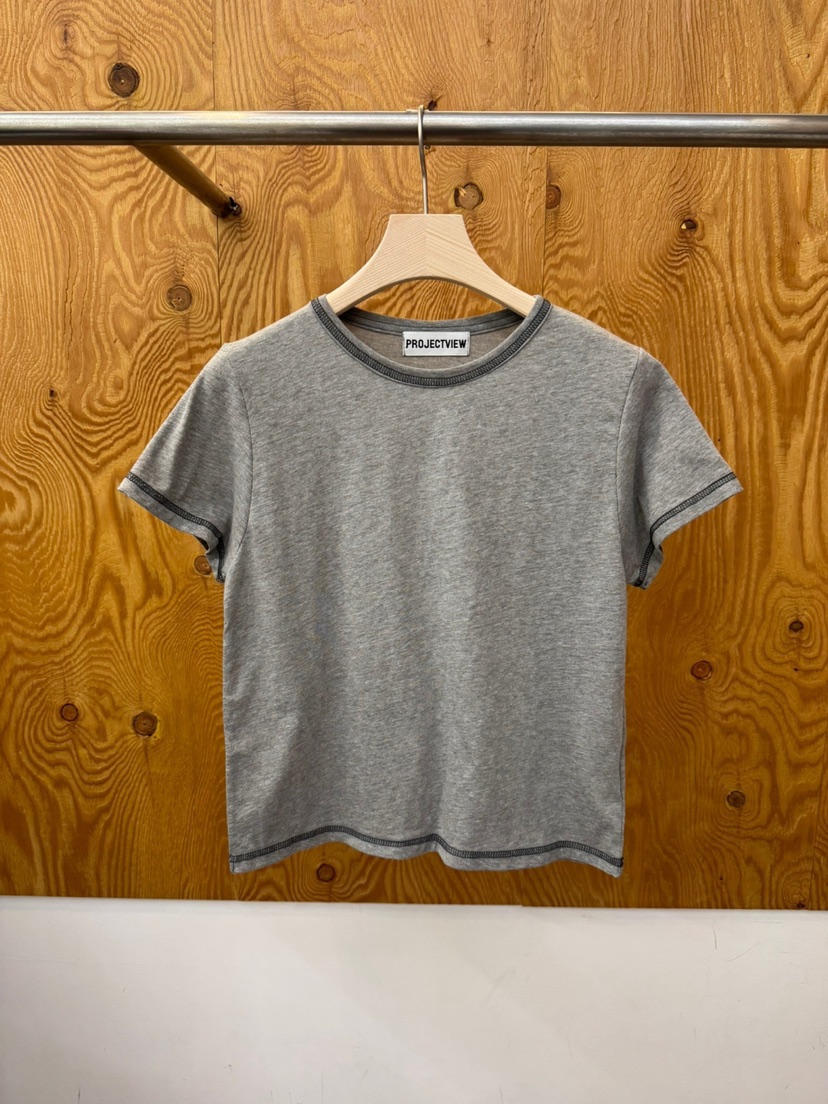 PROJECTVIEW韓國東大門代購女裝新款職業熱賣26春夏休閑T恤PROJECTVIEWT恤圖色1