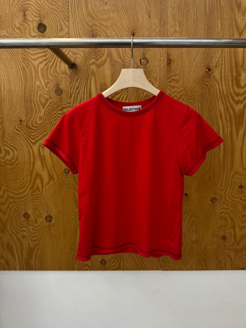 PROJECTVIEW韓國東大門代購女裝新款職業熱賣26春夏休閑T恤PROJECTVIEWT恤圖色2