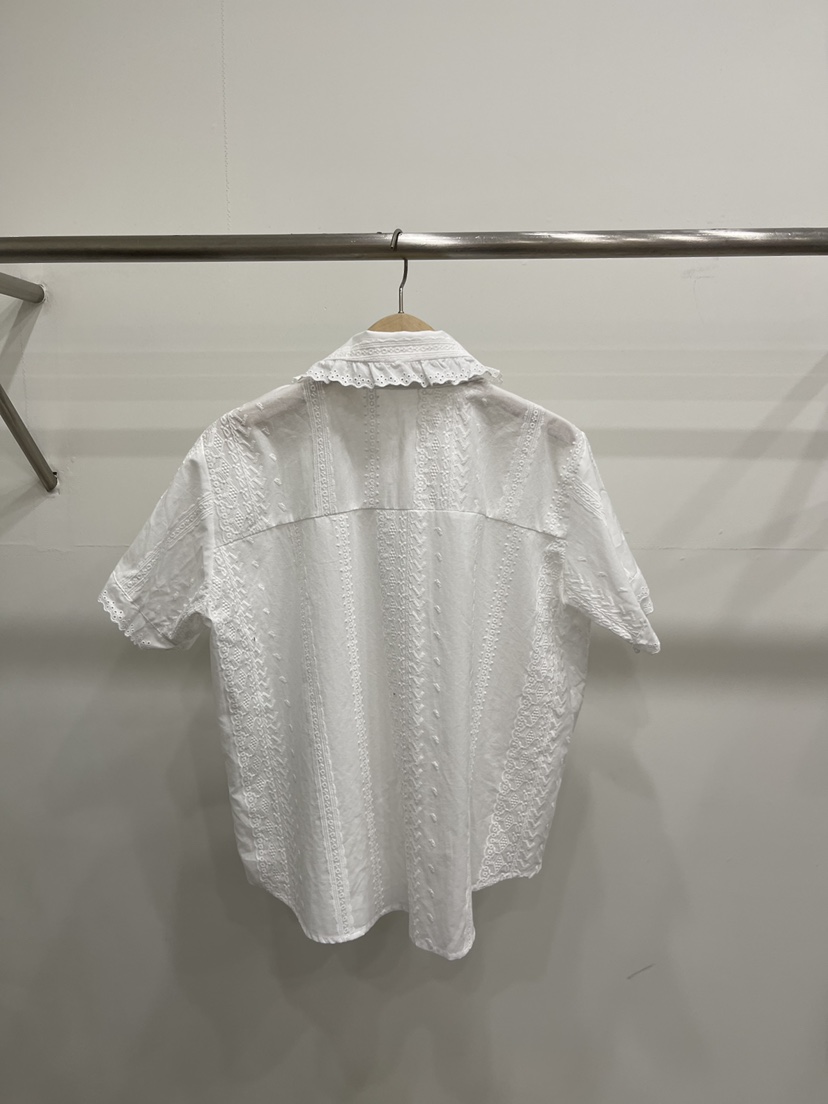 FIFTY韓國代購女士新品人氣時尚26春夏熱賣休閑襯衫蕾絲衫FIFTY襯衫/蕾絲衫