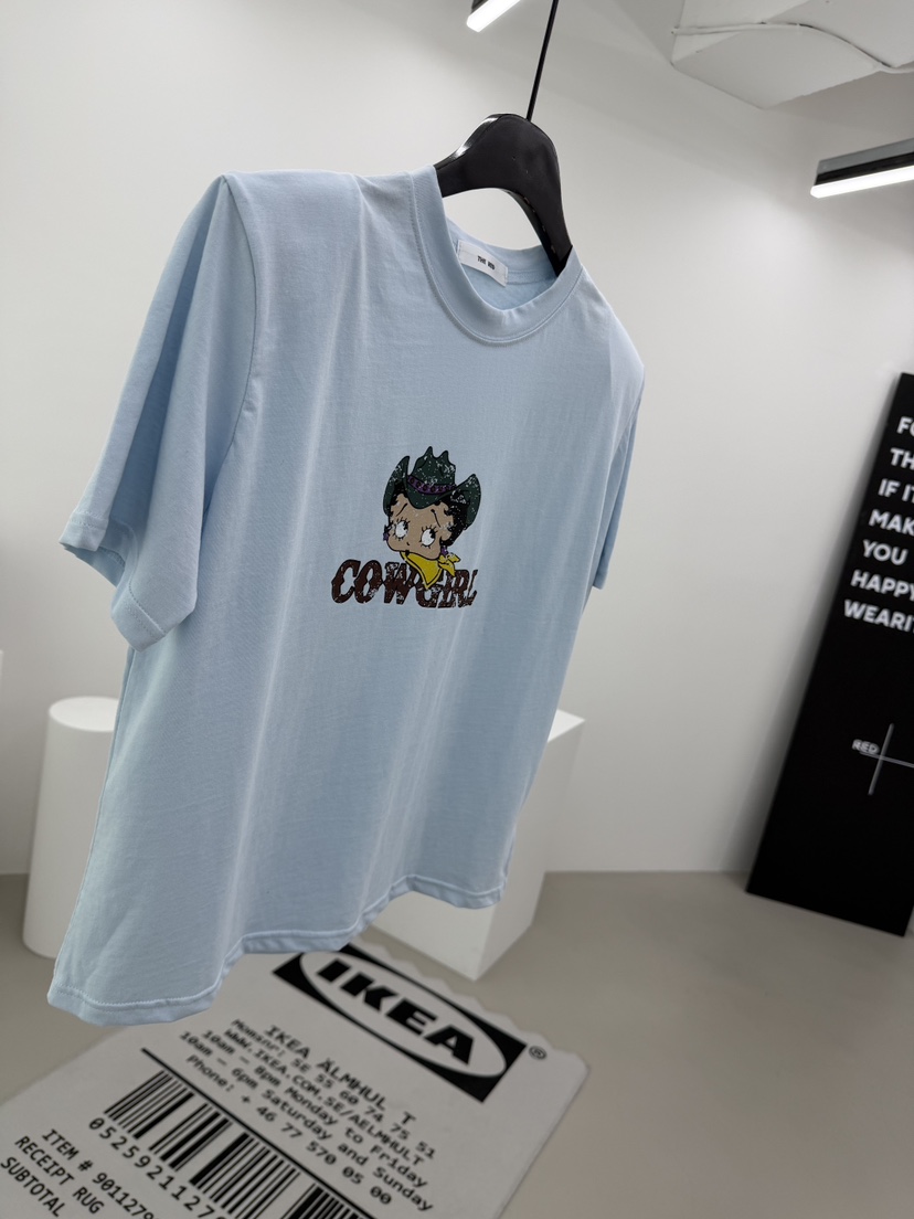 RED-A韓國東大門直郵女士新品時尚26春夏休閑熱賣人氣T恤RED-AT恤圖色2