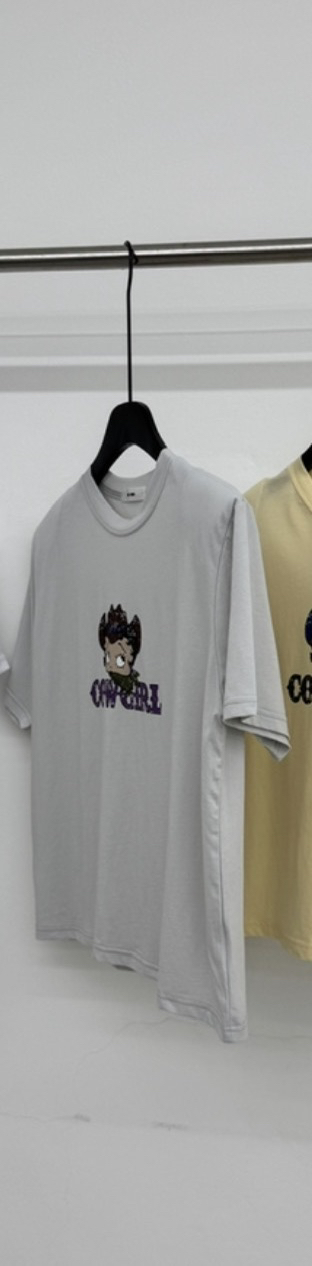 RED-A韓國東大門直郵女士新品時尚26春夏休閑熱賣人氣T恤RED-AT恤圖色4