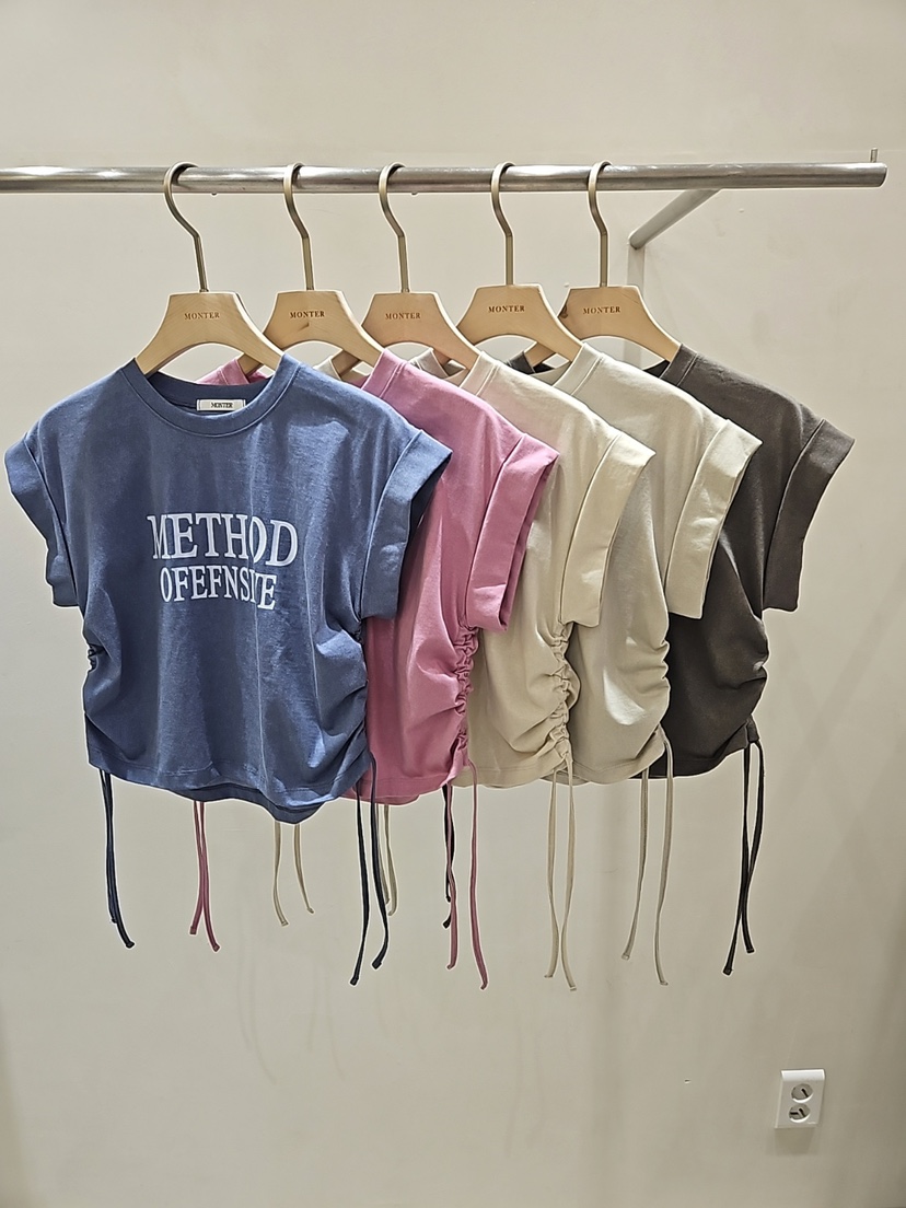 MONTER東大門代購女士新品休閑推薦人氣職業26春夏時尚T恤MONTERT恤