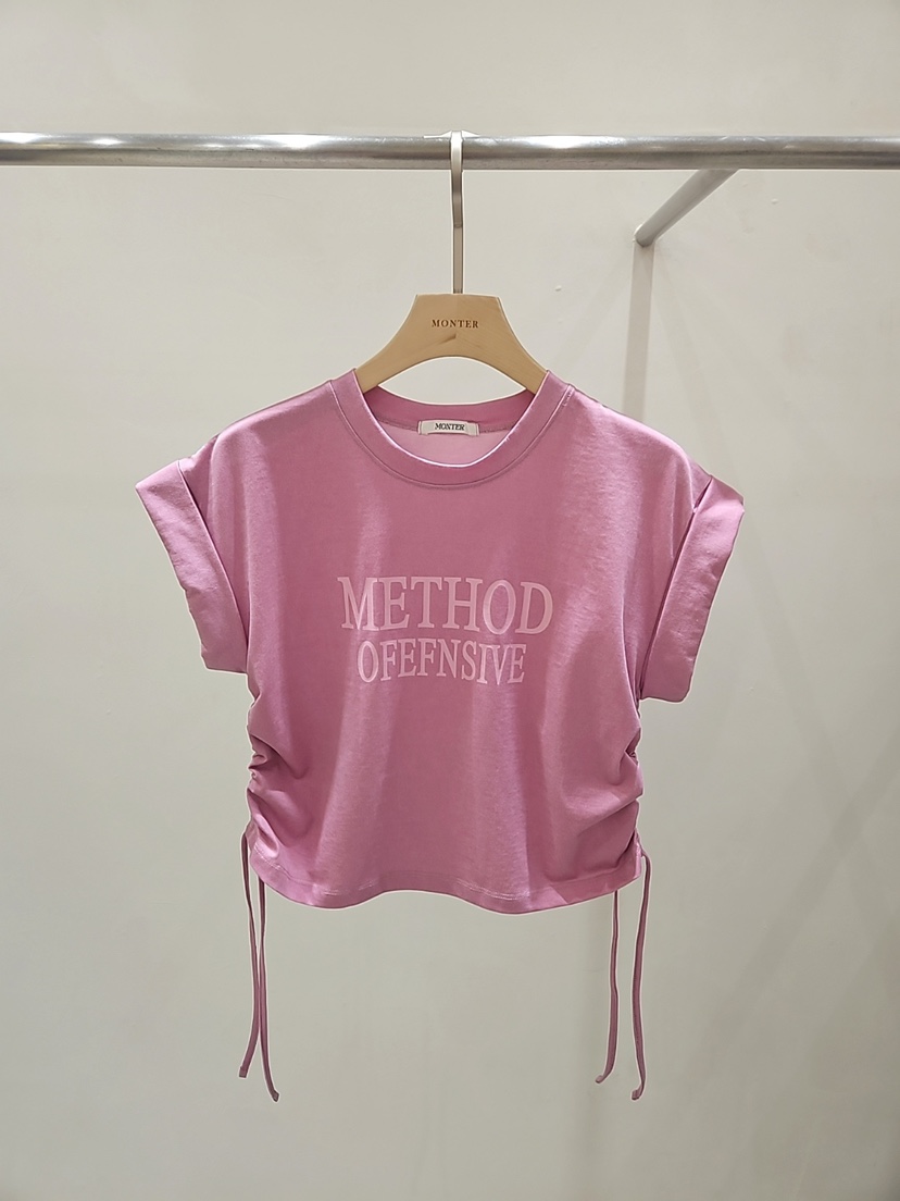 MONTER東大門代購女士新品休閑推薦人氣職業26春夏時尚T恤MONTERT恤圖色2
