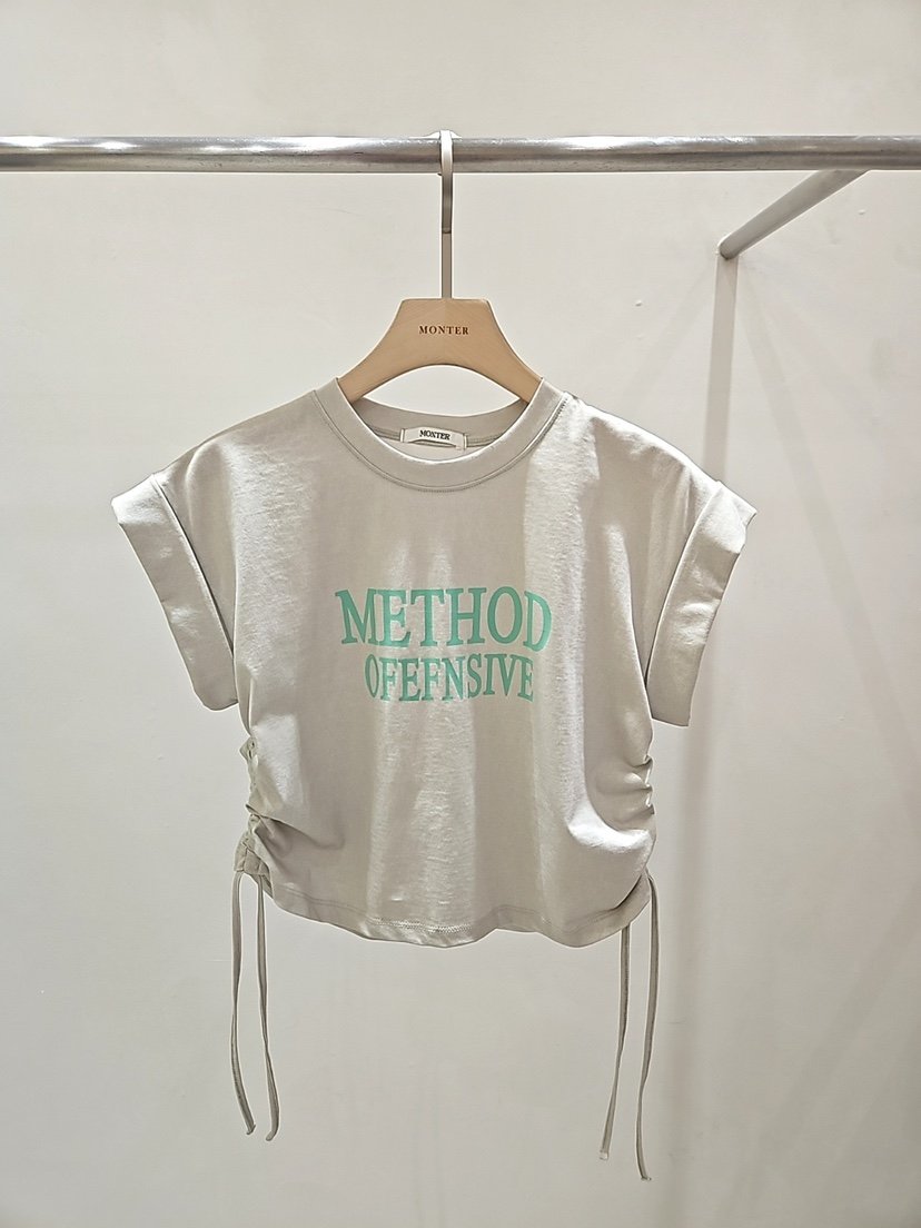 MONTER東大門代購女士新品休閑推薦人氣職業26春夏時尚T恤MONTERT恤圖色4