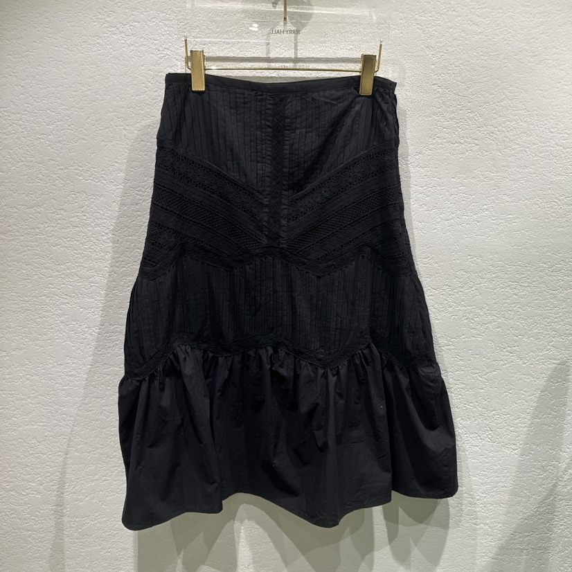 JERRY HALL-P韓國直郵女士新品職業真品26春夏長裙褶裥JERRY HALL長裙