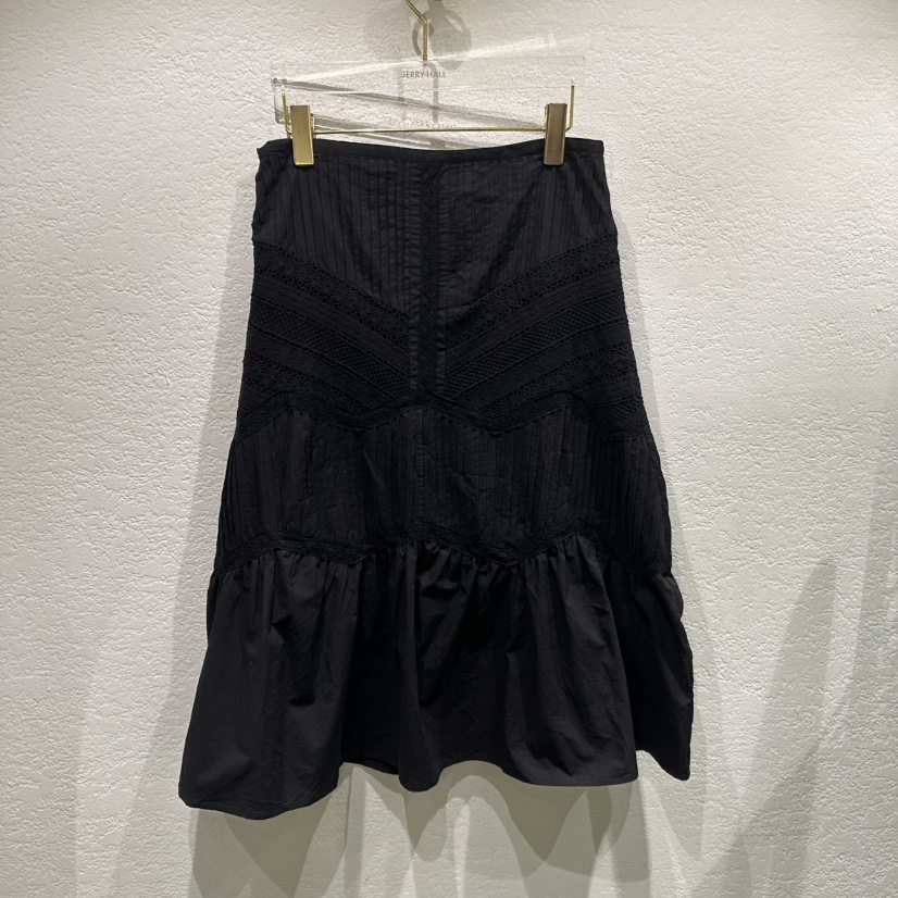 JERRY HALL-P韓國直郵女士新品職業真品26春夏長裙褶裥JERRY HALL長裙圖色1