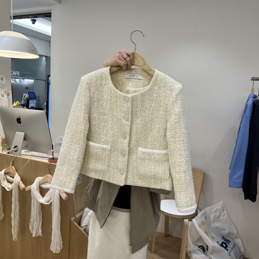 FOREST韓國直郵實拍女裝新品推薦26春夏熱賣職業時尚夾克FOREST夾克圖色1