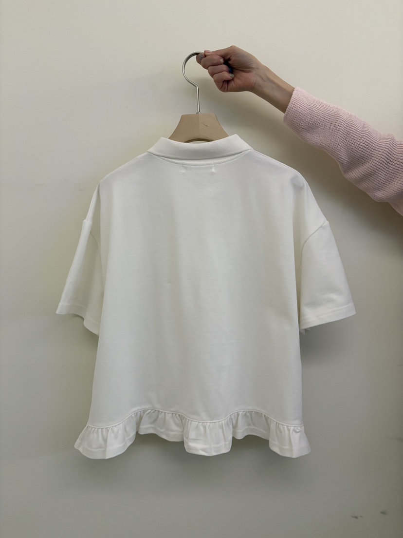 BALANCE韓國東大門代購女士新品休閑時尚熱賣職業T恤荷葉邊BALANCET恤