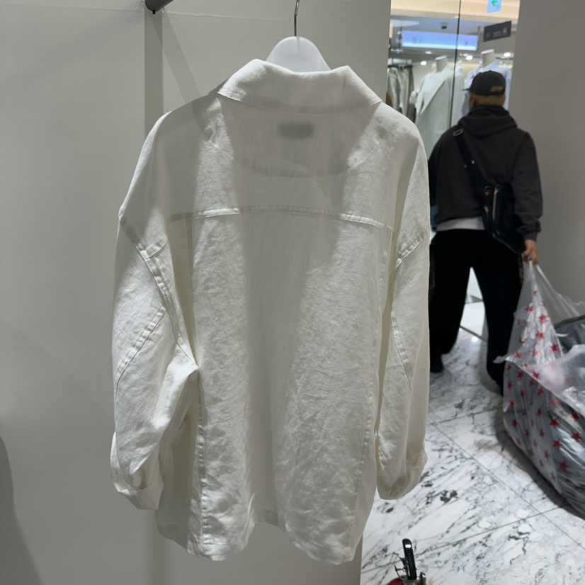 LOW MOMENT東大門代購女士新款人氣26春夏推薦時尚夾克亞麻LOW MOMENT夾克