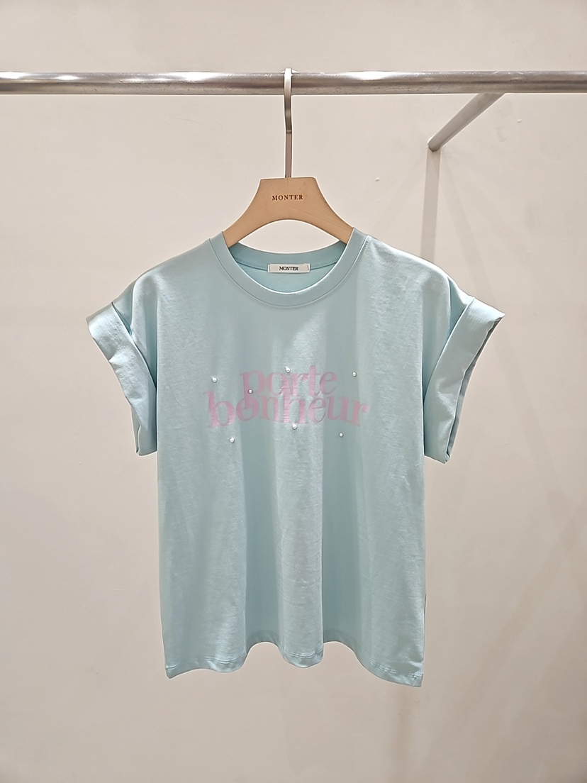 MONTER東大門直郵女士新品熱賣真品人氣時尚26春夏休閑T恤MONTERT恤圖色3
