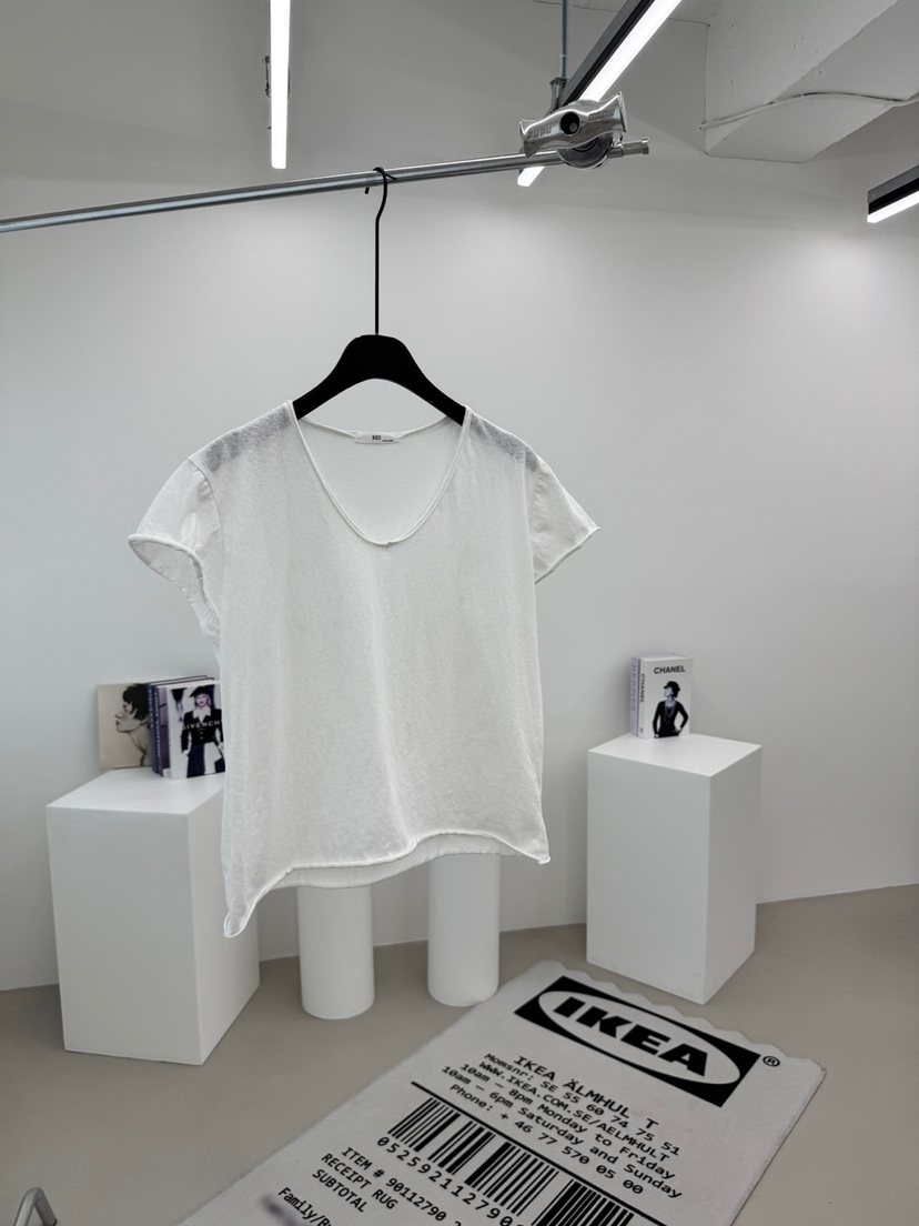 RED-A韓國東大門代購女裝新款熱賣休閑人氣職業26春夏T恤RED-AT恤圖色1