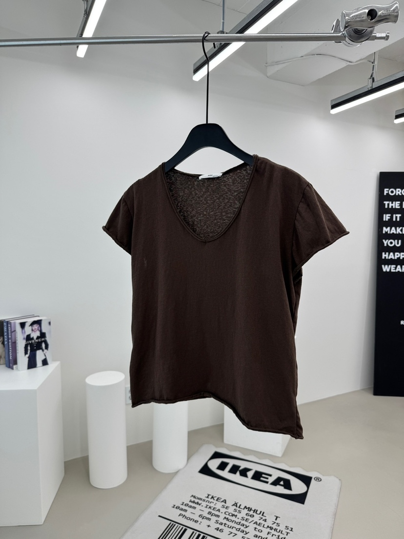 RED-A韓國東大門代購女裝新款熱賣休閑人氣職業26春夏T恤RED-AT恤圖色3