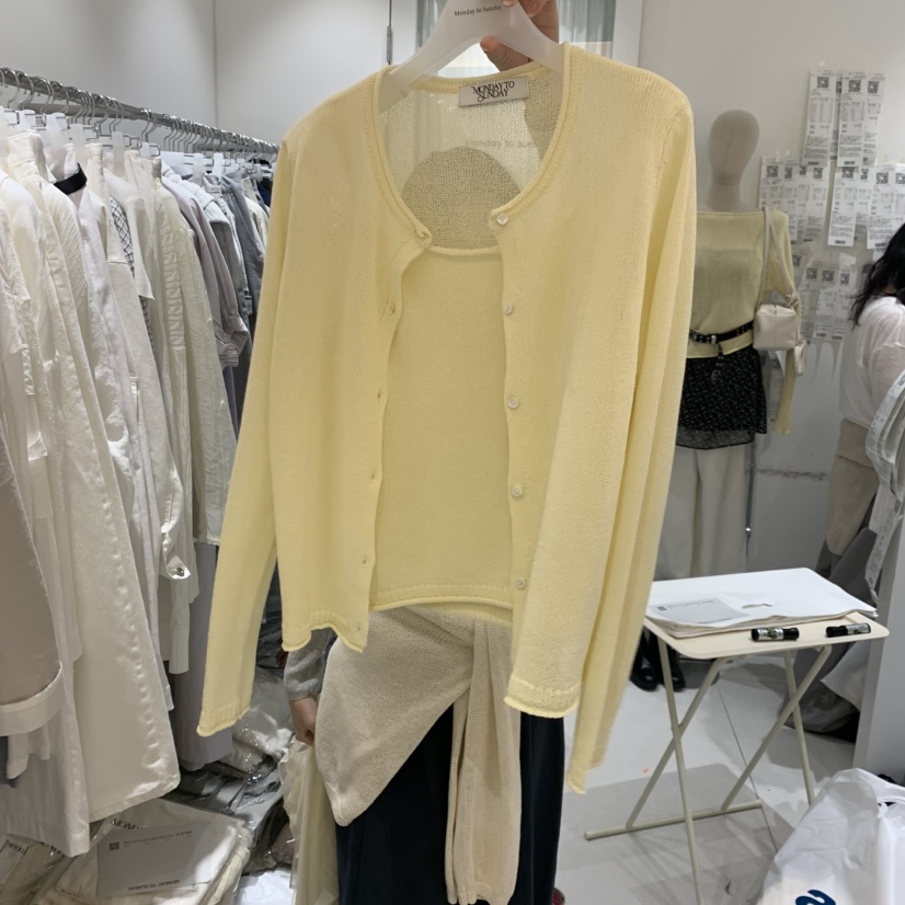 MONDAY TO SUNDAY韓國直郵女裝新款職業熱賣時尚套裝套裝MONDAY TO SUNDAY套裝圖色3