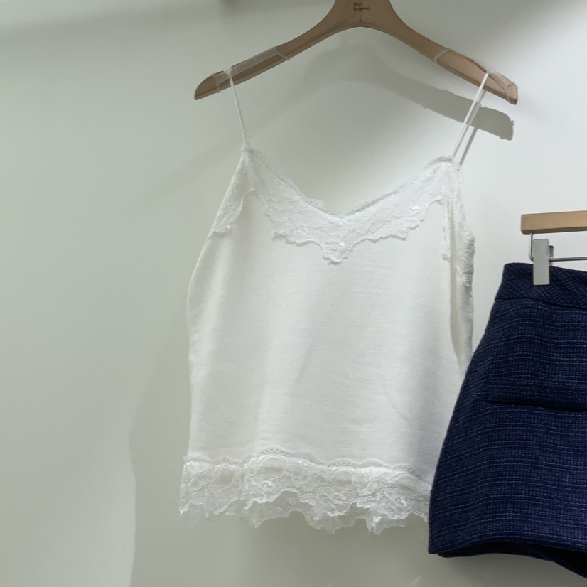 BY BOMI東大門實拍女裝新品真品人氣推薦休閑26春夏吊帶背心BY BOMI吊帶/背心圖色1