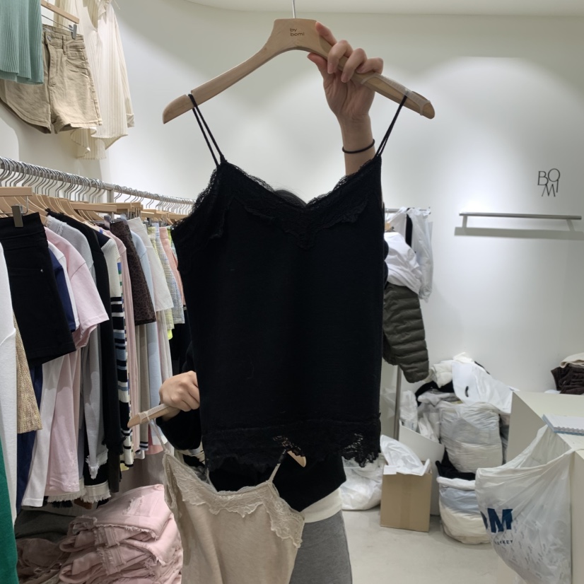 BY BOMI東大門實拍女裝新品真品人氣推薦休閑26春夏吊帶背心BY BOMI吊帶/背心圖色3