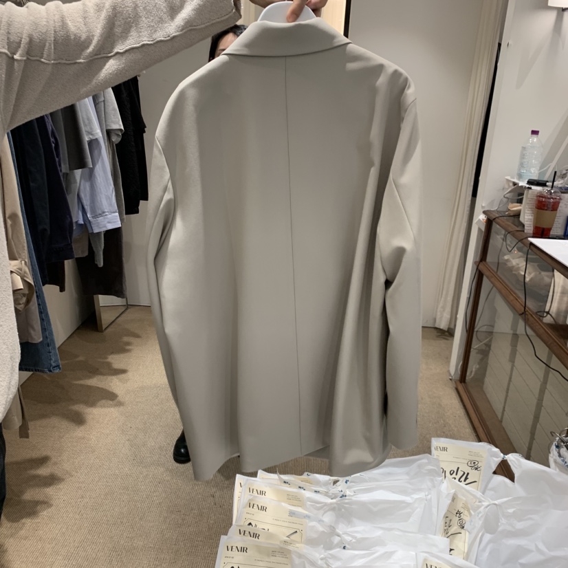 VENIR-a韓國直郵女士新品時尚26春夏推薦職業熱賣夾克雙層VENIR-a夾克