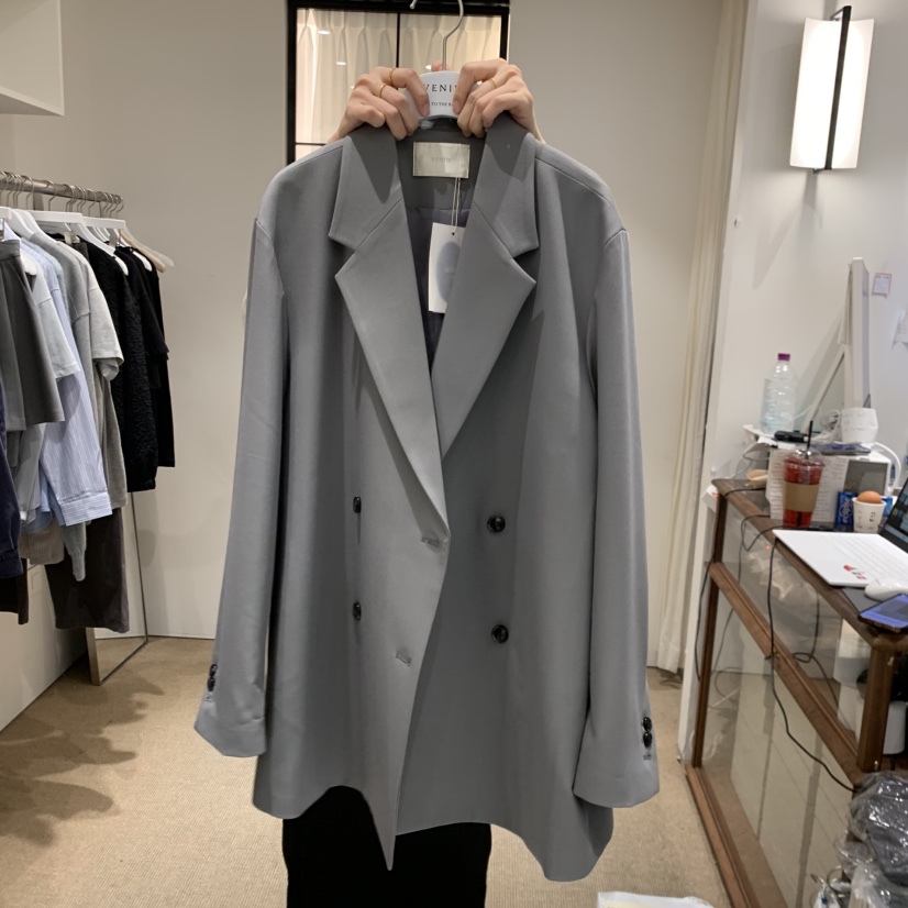 VENIR-a韓國直郵女士新品時尚26春夏推薦職業熱賣夾克雙層VENIR-a夾克圖色2