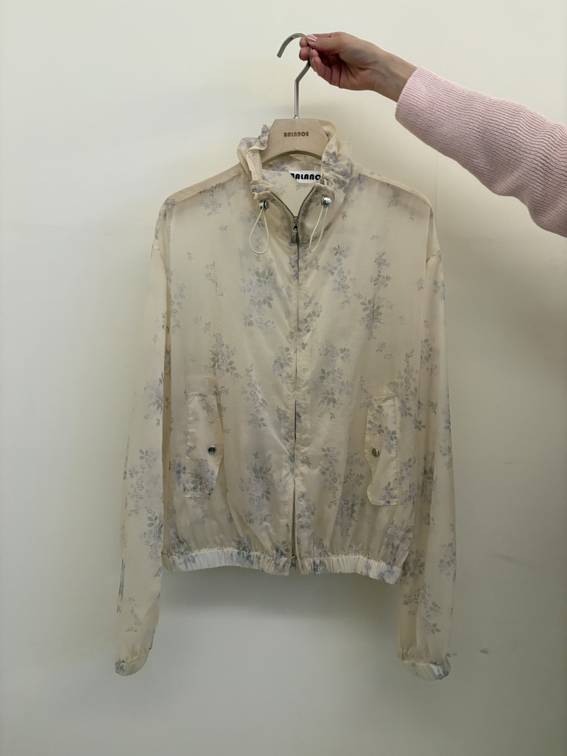 BALANCE韓國東大門代購女士新款熱賣推薦職業時尚夾克花朵BALANCE夾克圖色1