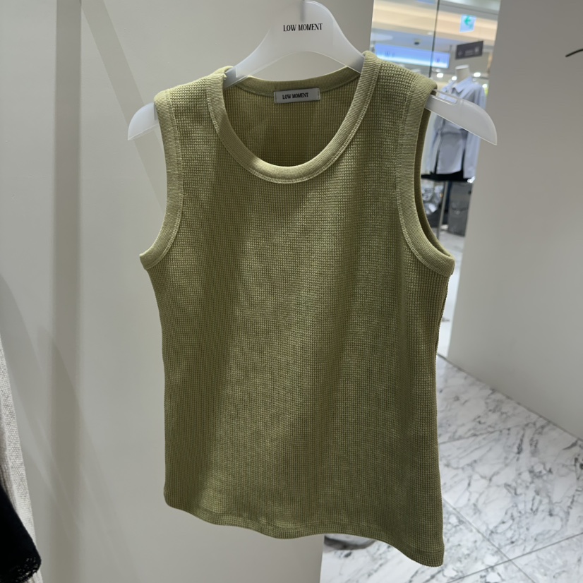 LOW MOMENT東大門實拍女士新款休閑26春夏真品人氣吊帶背心LOW MOMENT吊帶/背心圖色3