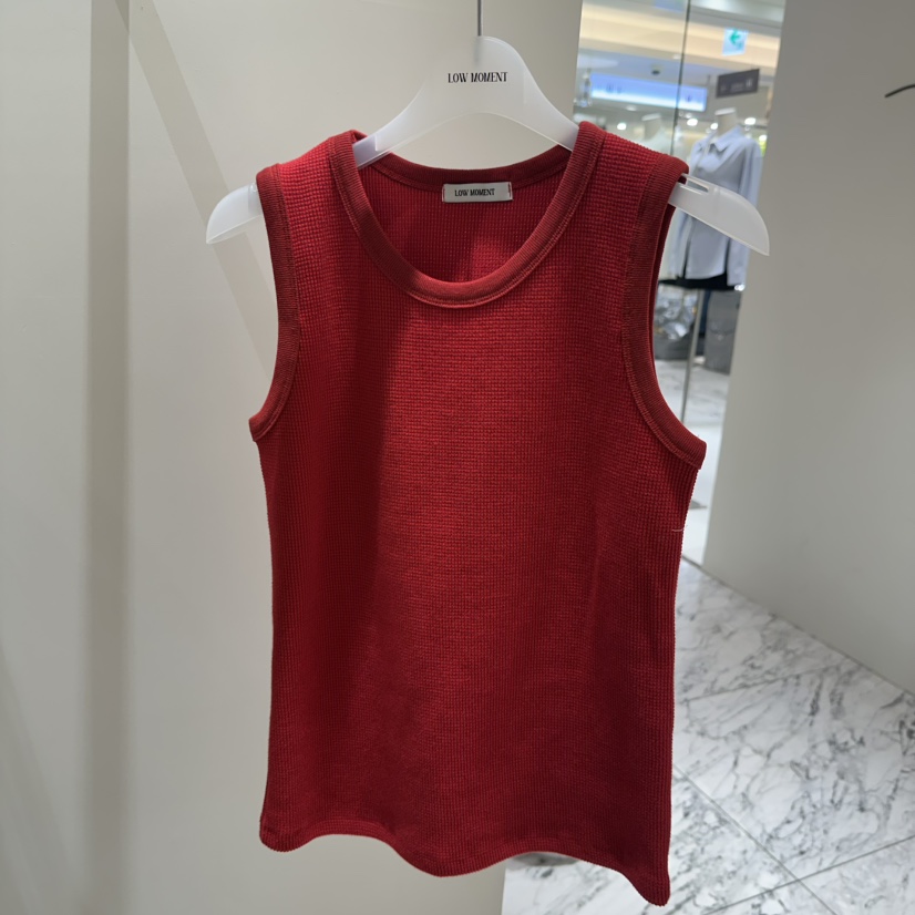 LOW MOMENT東大門實拍女士新款休閑26春夏真品人氣吊帶背心LOW MOMENT吊帶/背心圖色4