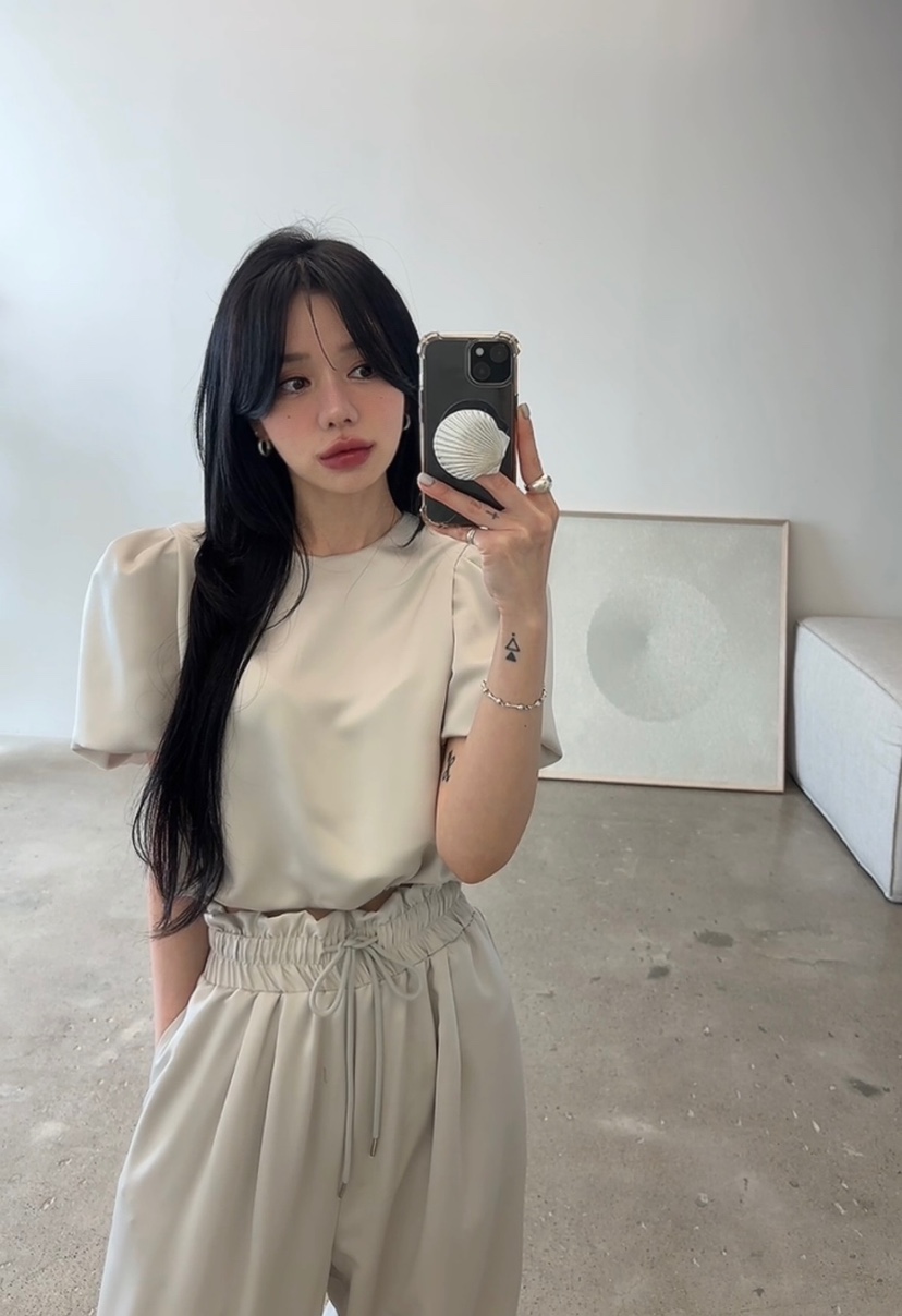 AMUSE SEOUL韓國代購女士新款推薦職業熱賣時尚襯衫蕾絲衫AMUSE SEOUL襯衫/蕾絲衫