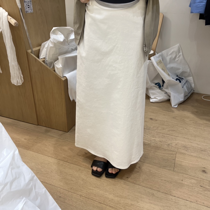 FOREST韓國直郵女士新款熱賣時尚休閑職業人氣26春夏長裙棉FOREST長裙圖色1