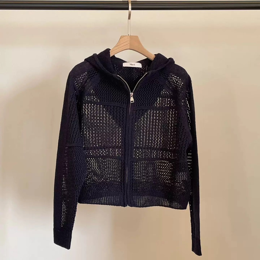 THE MUI韓國代購女裝新品人氣熱賣推薦時尚休閑針織衫拉鏈THE MUI針織衫圖色2