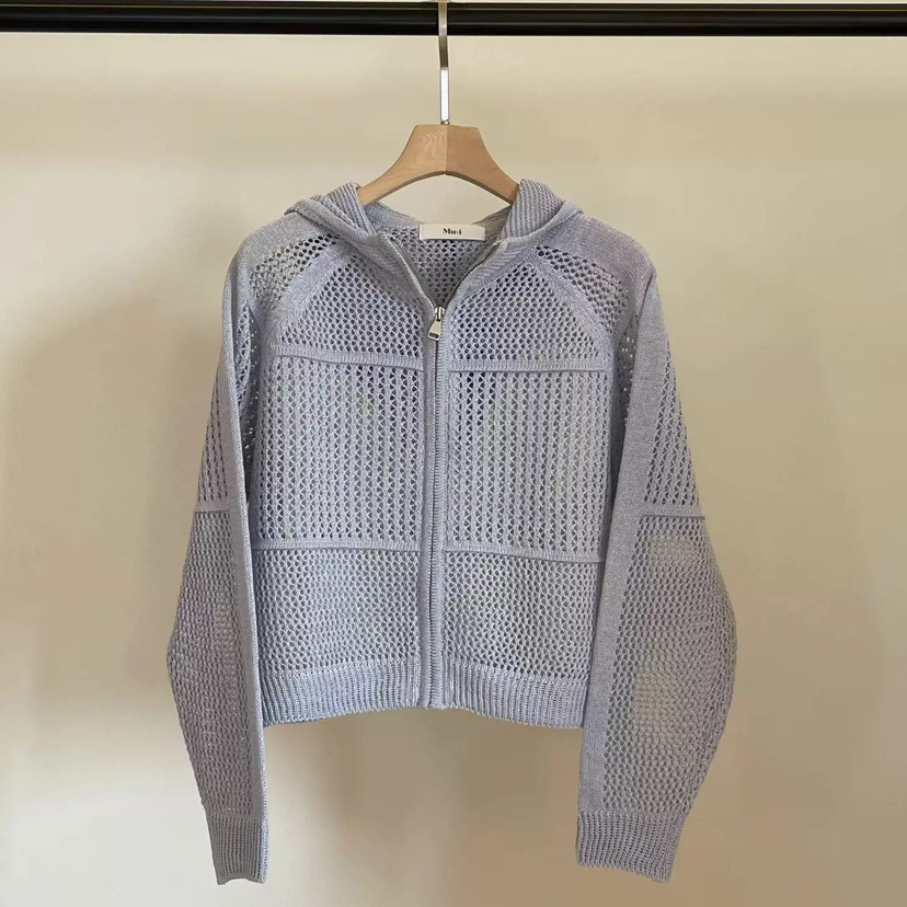 THE MUI韓國代購女裝新品人氣熱賣推薦時尚休閑針織衫拉鏈THE MUI針織衫圖色3