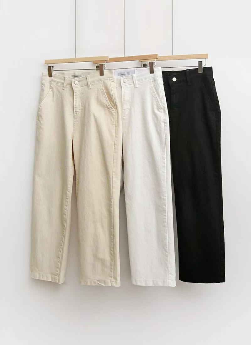 VANILLA J韓國代購女裝新品26春夏人氣推薦熱賣休閑休閑褲VANILLA J休閑褲