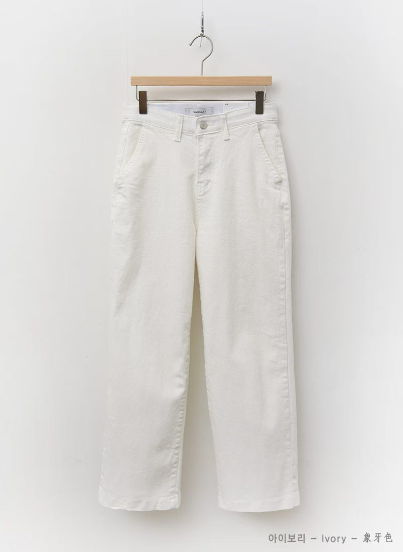 VANILLA J韓國代購女裝新品26春夏人氣推薦熱賣休閑休閑褲VANILLA J休閑褲圖色2