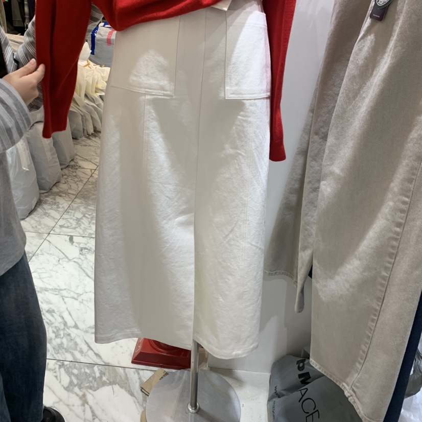 THE REST韓國直郵實拍女裝新款休閑半身裙中短裙包含腰帶THE REST/UNNOEUD半身裙/中短裙