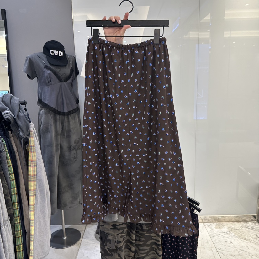 CREDITO韓國東大門直郵女士新款熱賣人氣推薦職業休閑長裙CREDITO長裙