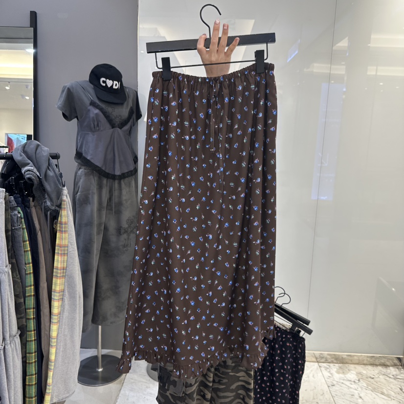 CREDITO韓國東大門直郵女士新款熱賣人氣推薦職業休閑長裙CREDITO長裙圖色2