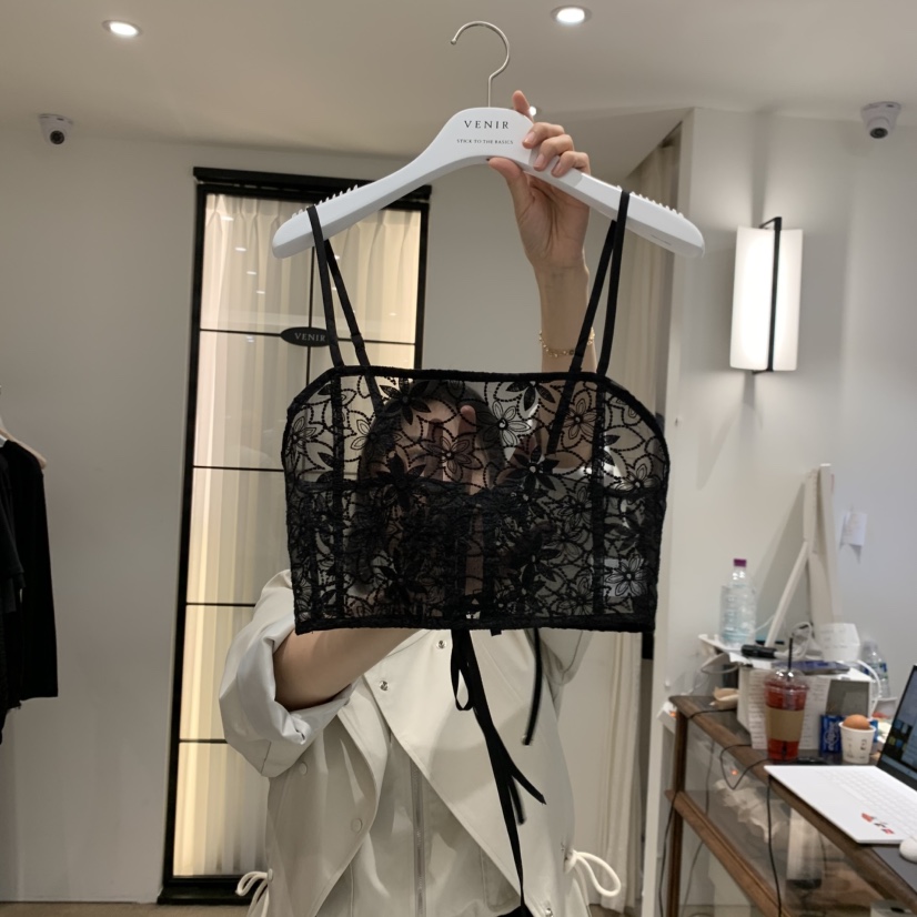 VENIR-a韓國直郵實拍女士新品休閑推薦職業熱賣吊帶背心VENIR-a吊帶/背心圖色1