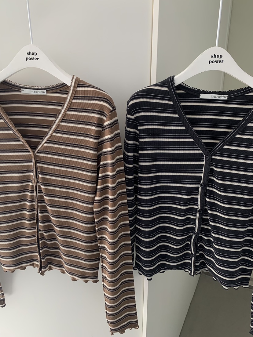 SHOP POSTER韓國直郵女裝新品26春夏人氣職業時尚長袖T恤SHOP_POSTER長袖T恤