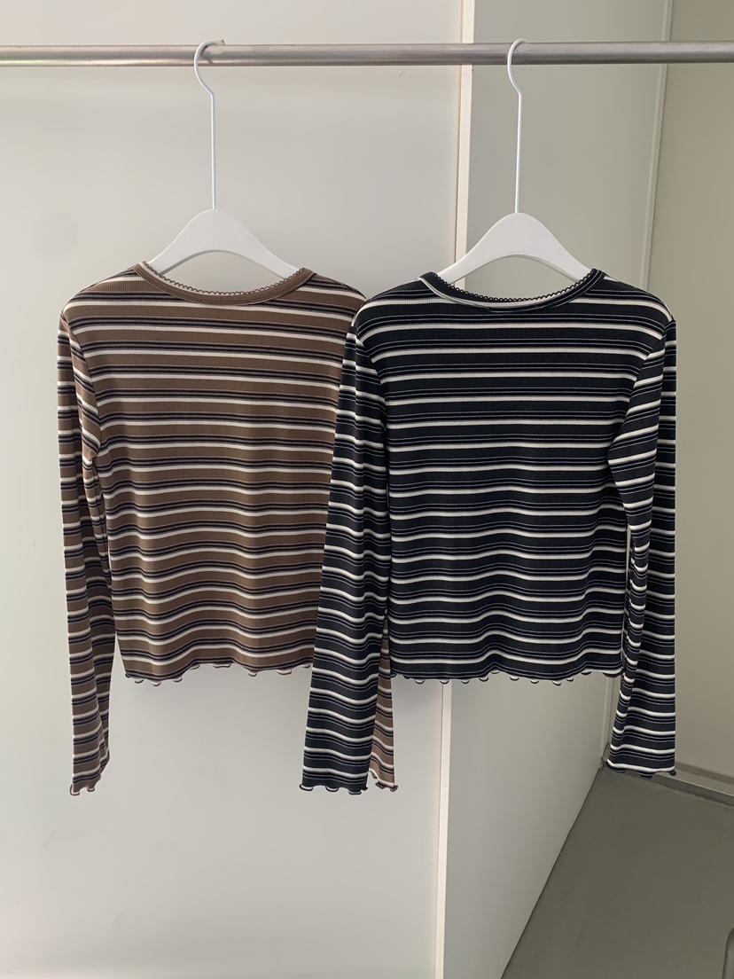 SHOP POSTER韓國直郵女裝新品26春夏人氣職業時尚長袖T恤SHOP_POSTER長袖T恤