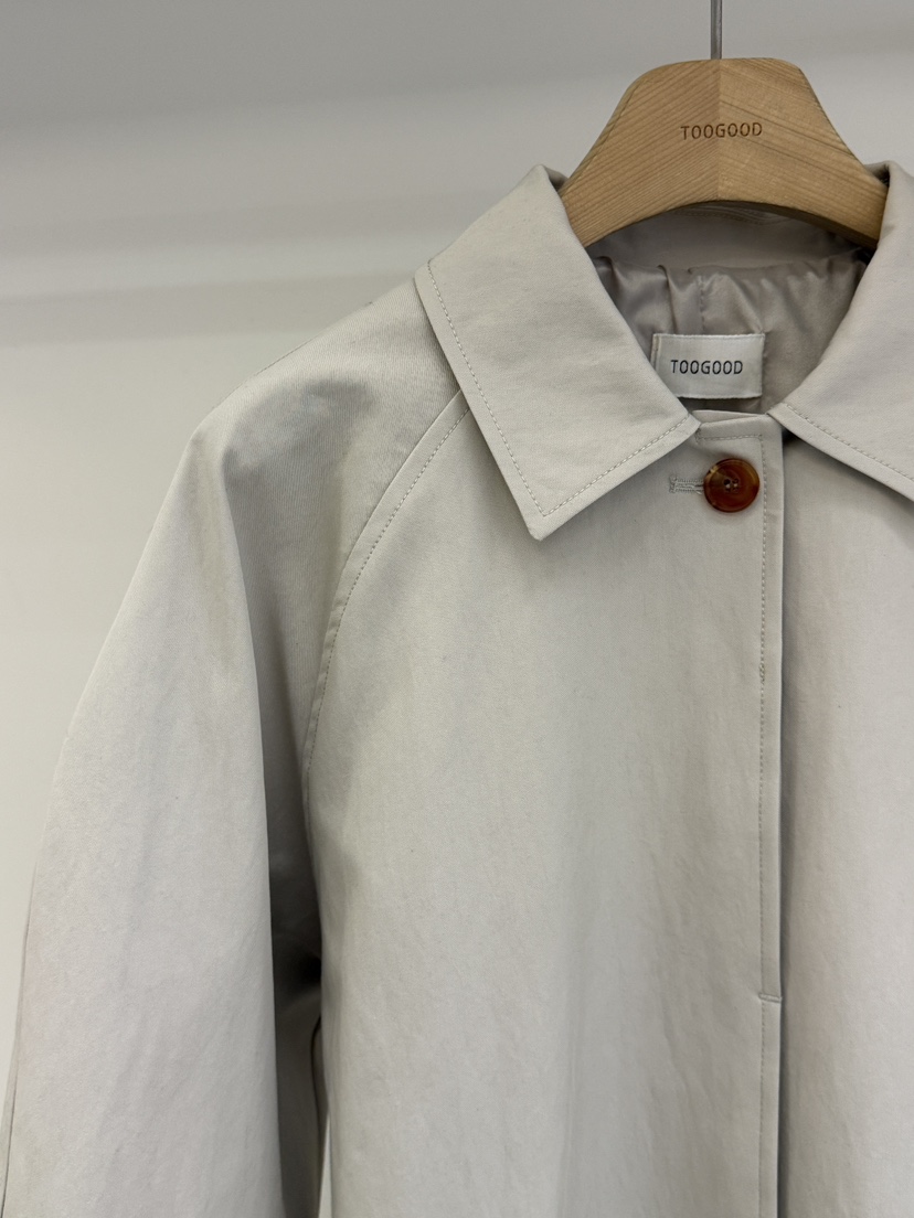 TOOGOOD韓國代購女裝新品26春夏推薦休閑職業時尚長款風衣TOOGOOD長款風衣