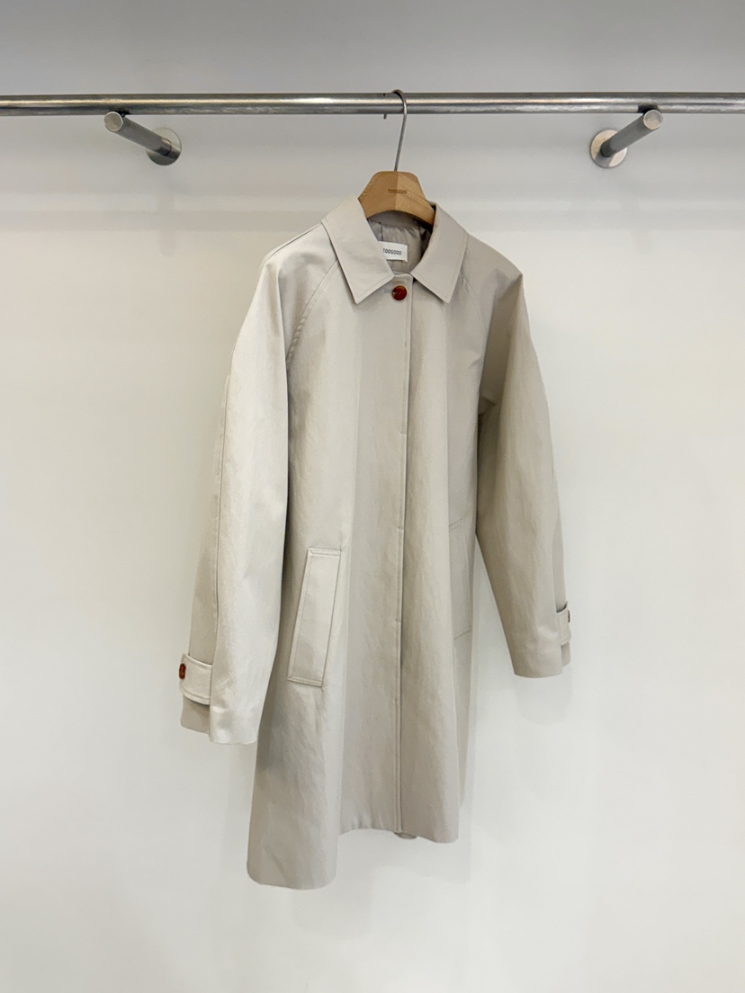 TOOGOOD韓國代購女裝新品26春夏推薦休閑職業時尚長款風衣TOOGOOD長款風衣圖色1
