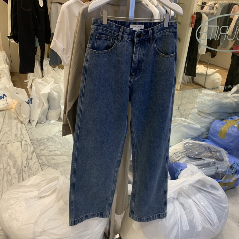 FAVE/FAVOURITE韓國東大門直郵女士新款時尚熱賣推薦牛仔褲FAVE/FAVOURITE牛仔褲圖色1