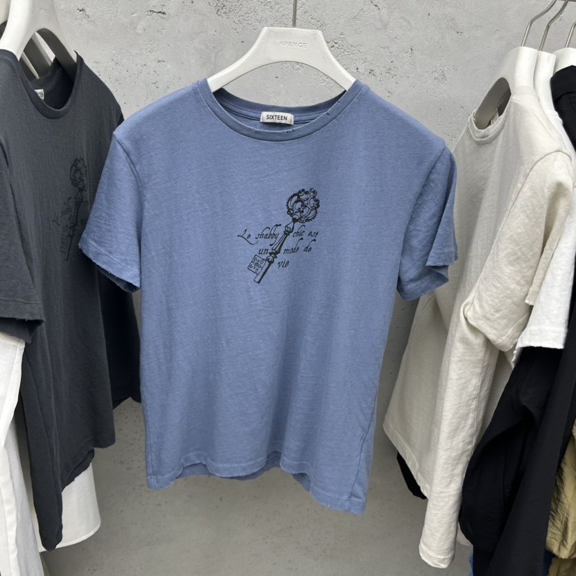 SIXTEEN韓國直郵實拍女裝新款推薦熱賣26春夏休閑職業T恤SIXTEENT恤圖色3