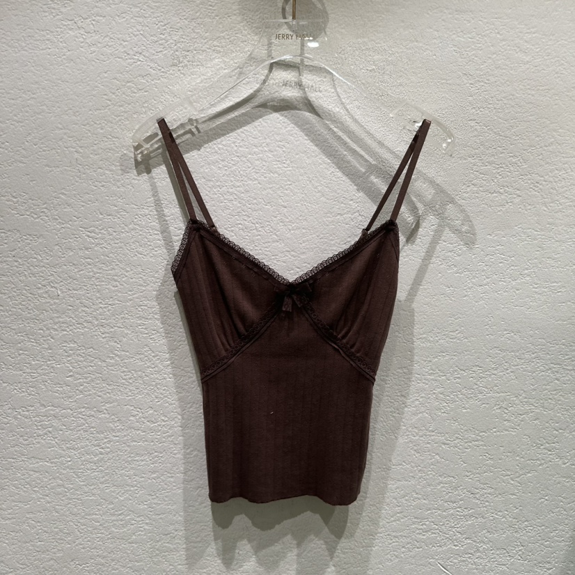 JERRY HALL-P韓國東大門代購女士新品時尚吊帶背心鏤空JERRY HALL吊帶/背心圖色3